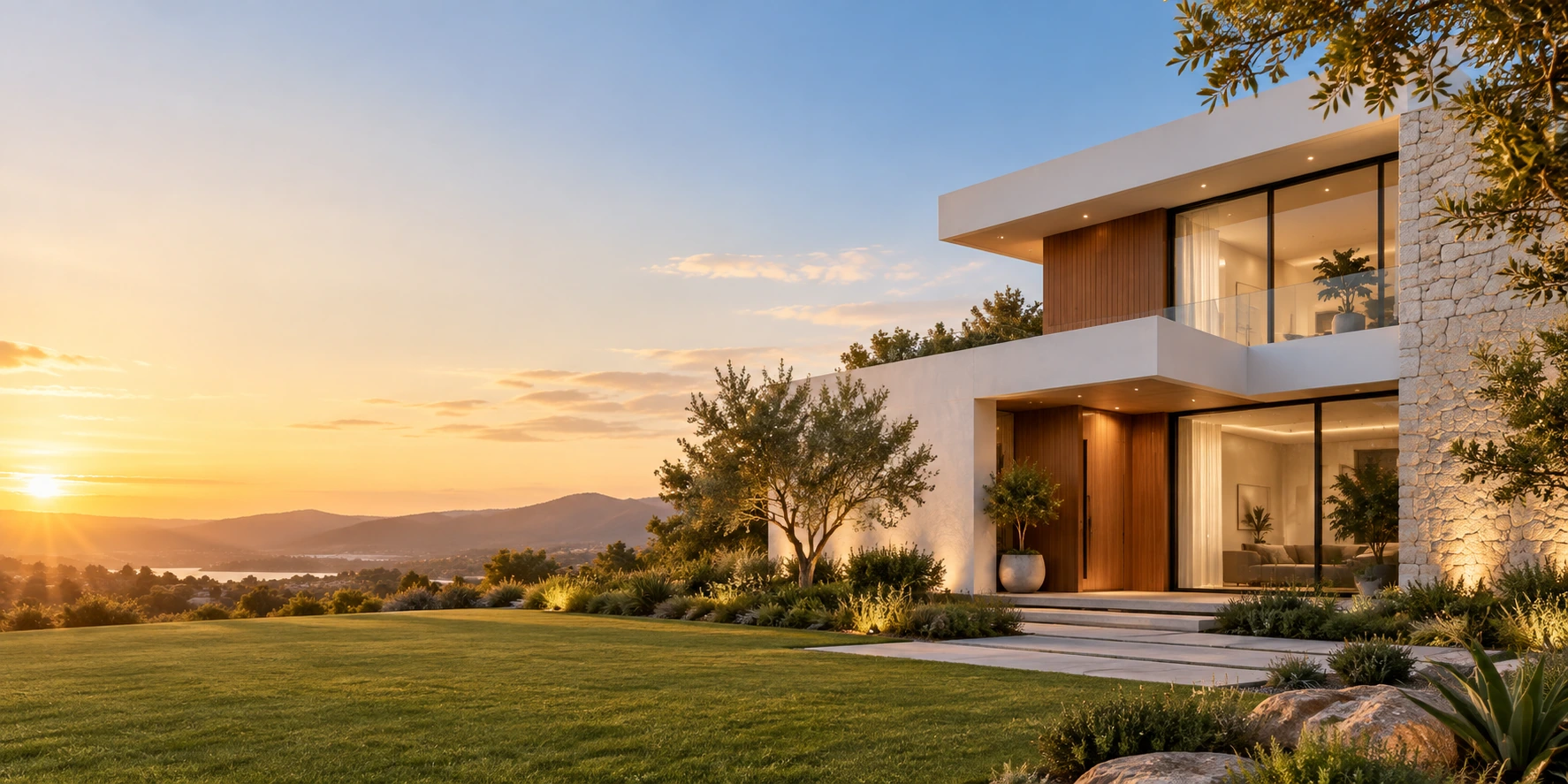 Diseño creado con IA para gráfica inmobiliaria sobre Sintra