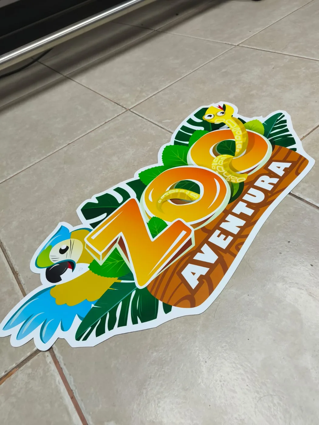 Imán troquelado Zoo Aventura